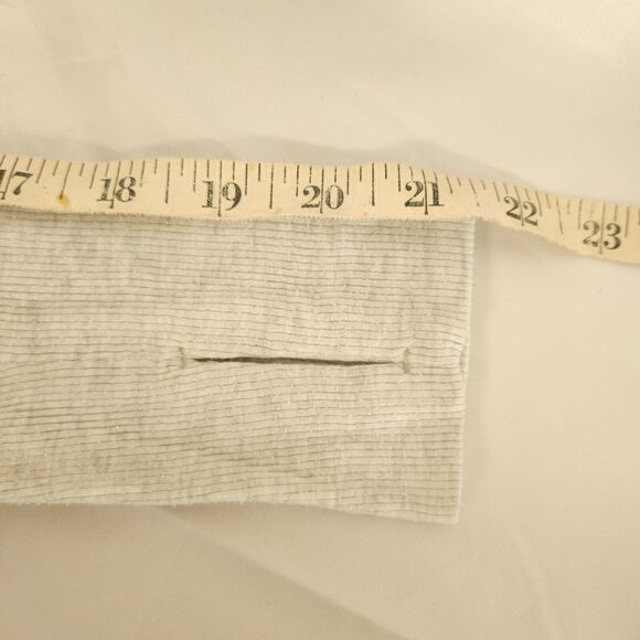 Athleta Womens XS Gray Grey Pullover Thumbhole Coaster Luxe Sweatshirt - Picture 9 of 10